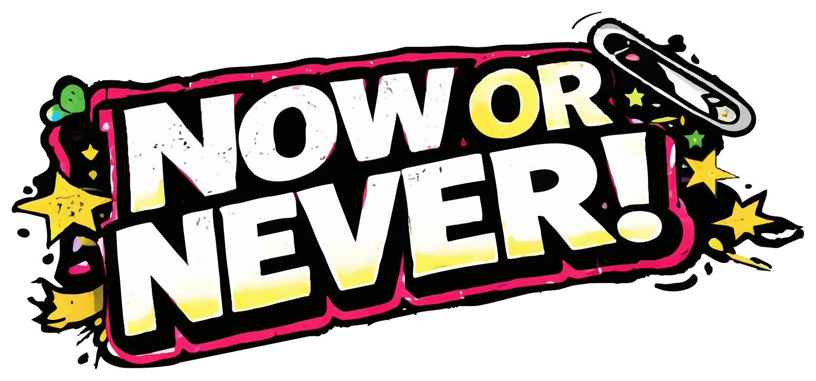2026 Now or Never Festival Logo